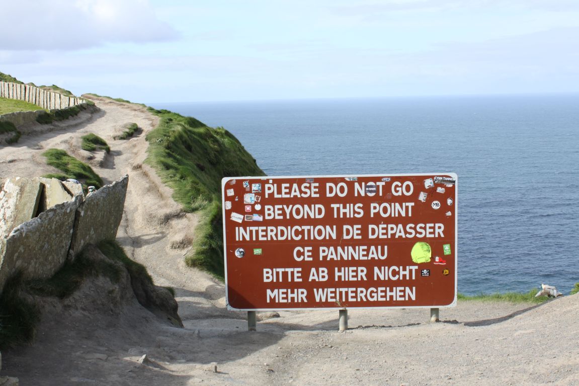 sign do not enter